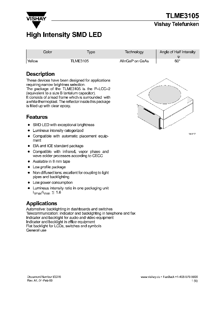 TLME3105_288542.PDF Datasheet