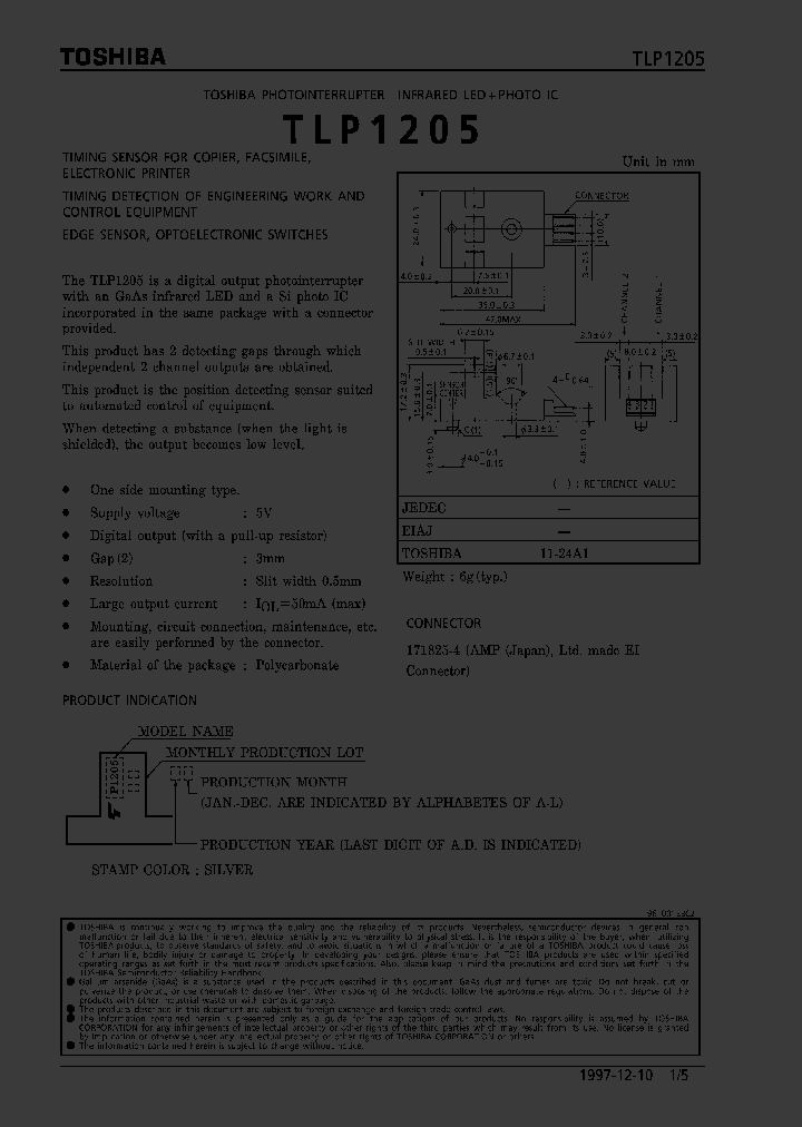 TLP1205_205969.PDF Datasheet