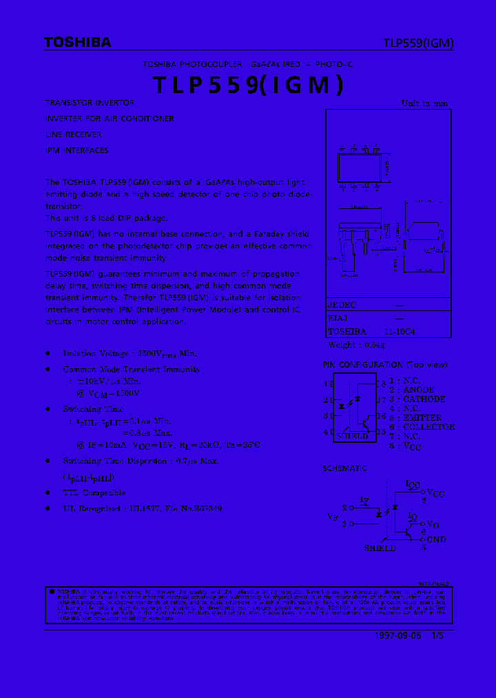 TLP559IGM_276657.PDF Datasheet