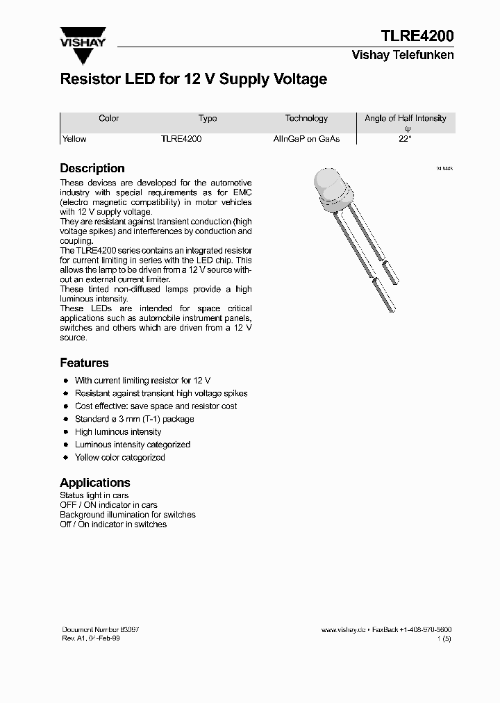 TLRE4200_291430.PDF Datasheet