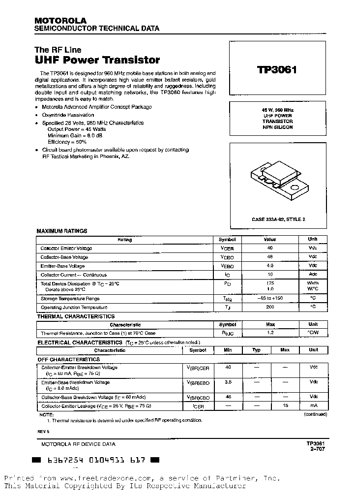 TP3061_297044.PDF Datasheet