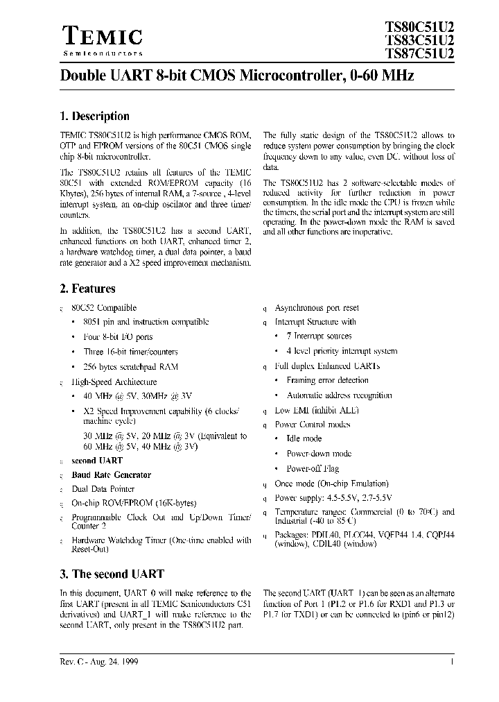 TS87C51U2_242265.PDF Datasheet
