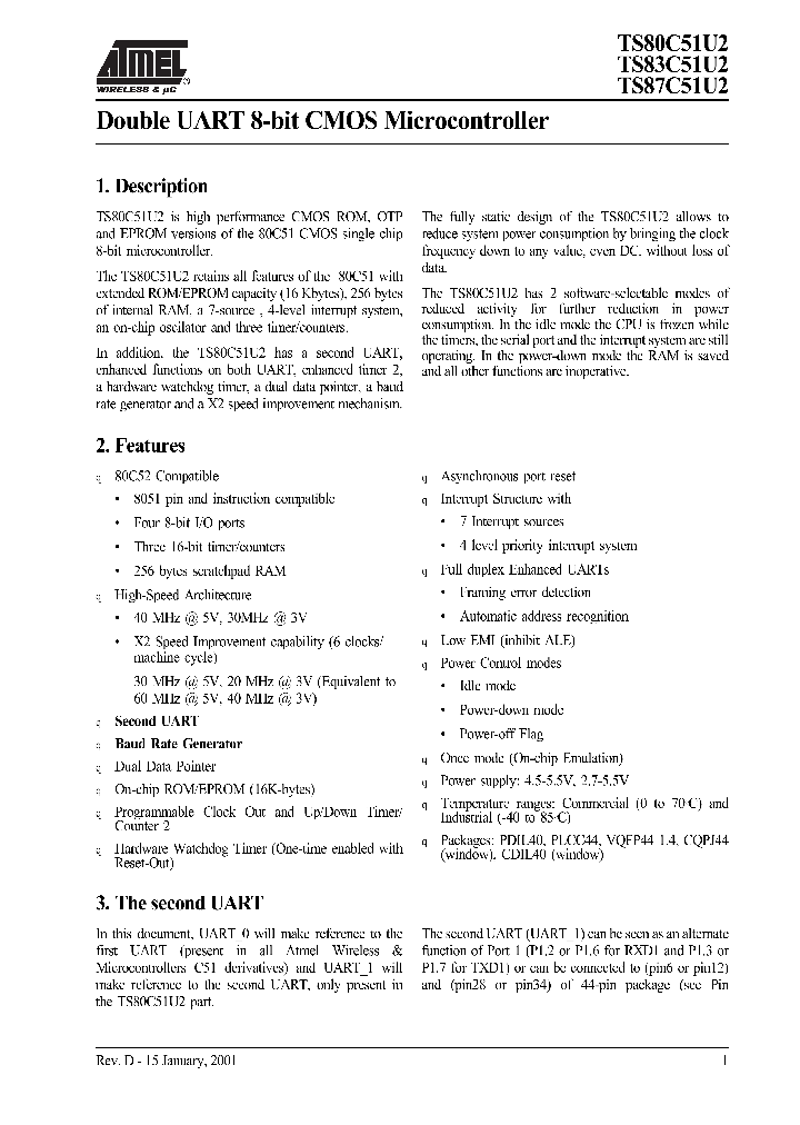TS87C51U2NBSP_242264.PDF Datasheet
