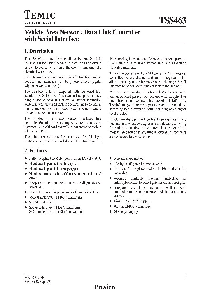 TSS463_262099.PDF Datasheet
