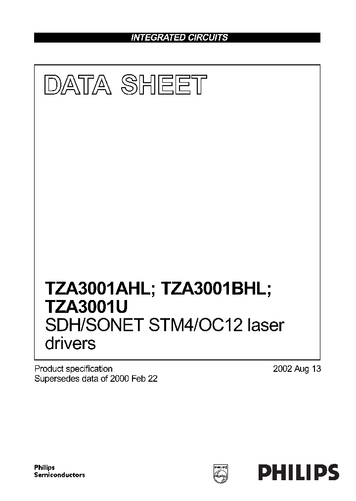 TZA3001U_277862.PDF Datasheet