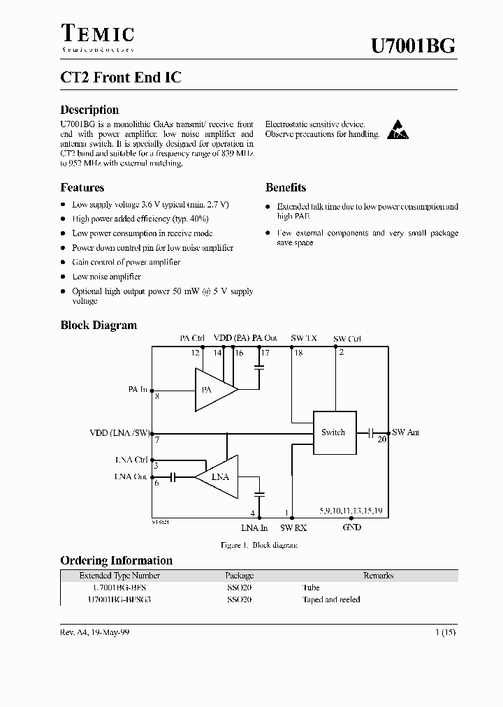 U7001BG_277574.PDF Datasheet