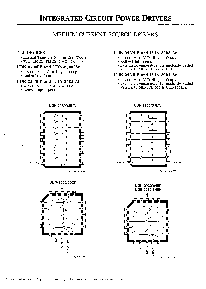 UDN-2580A_294330.PDF Datasheet