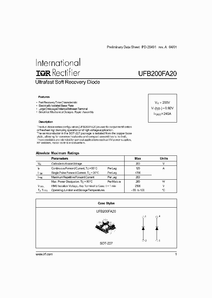 UFB200FA20_258504.PDF Datasheet