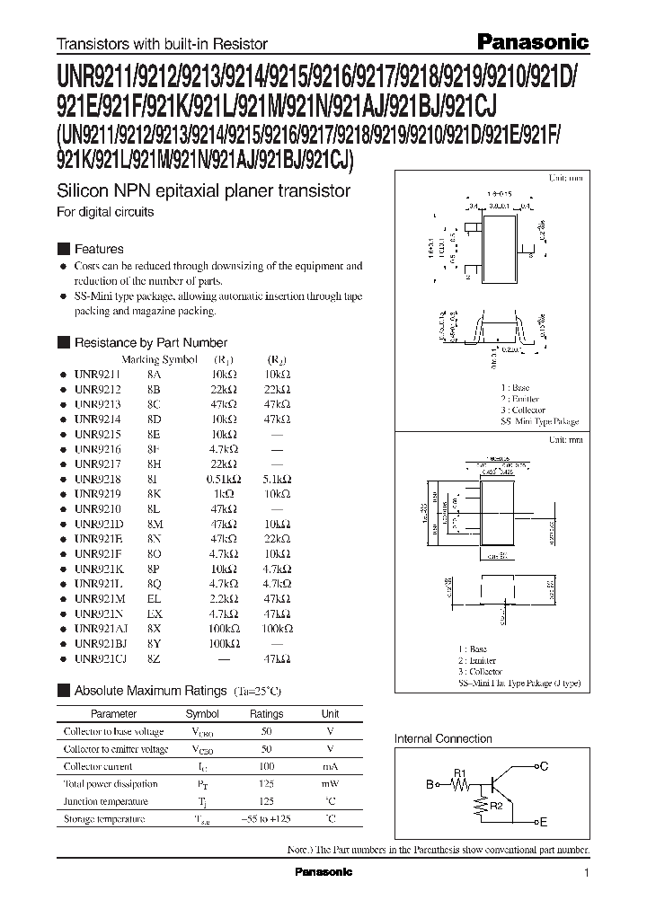 UNR9216_280899.PDF Datasheet
