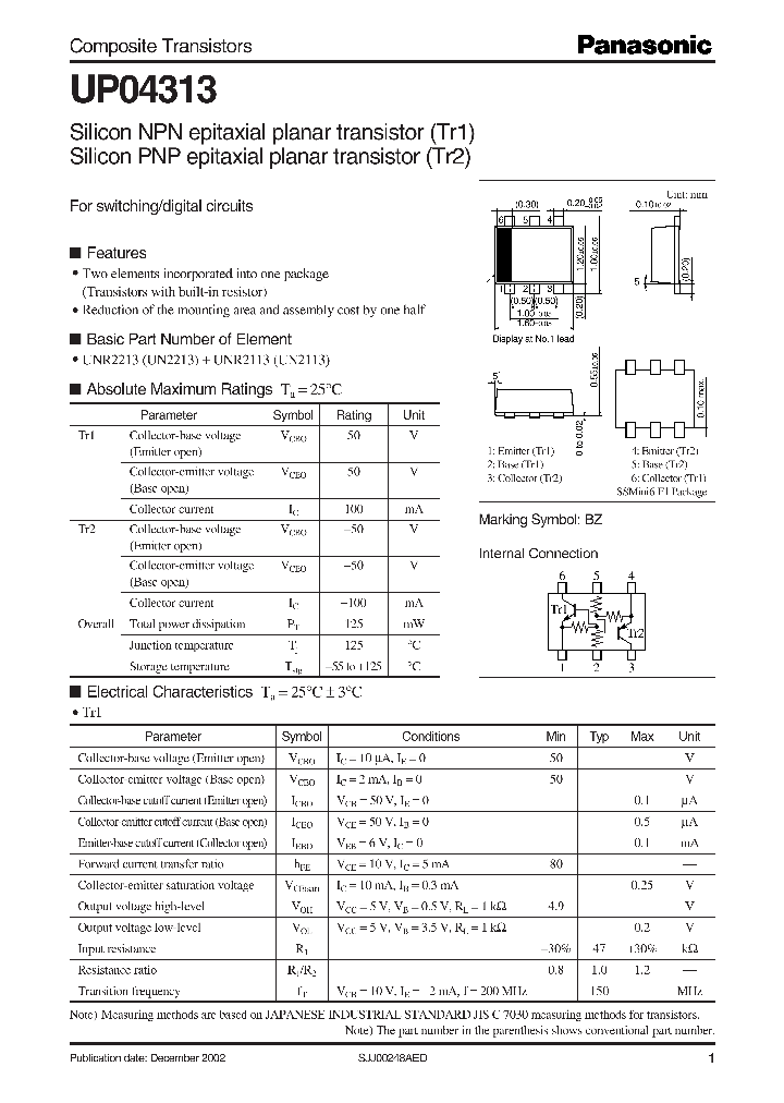 UP04313_294585.PDF Datasheet