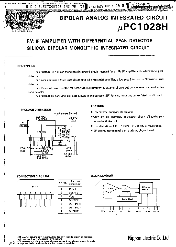 UPC1028H_213606.PDF Datasheet