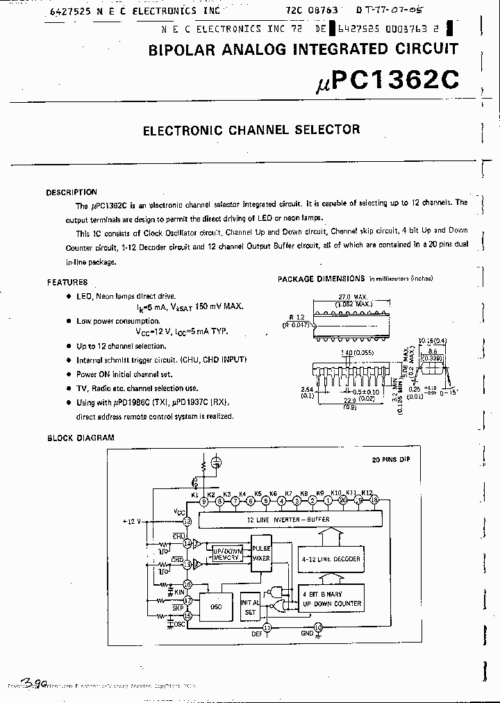 UPC1362C_202221.PDF Datasheet
