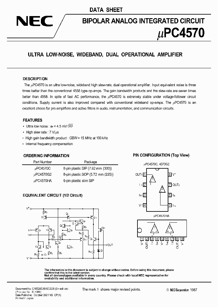 UPC4570C_278681.PDF Datasheet
