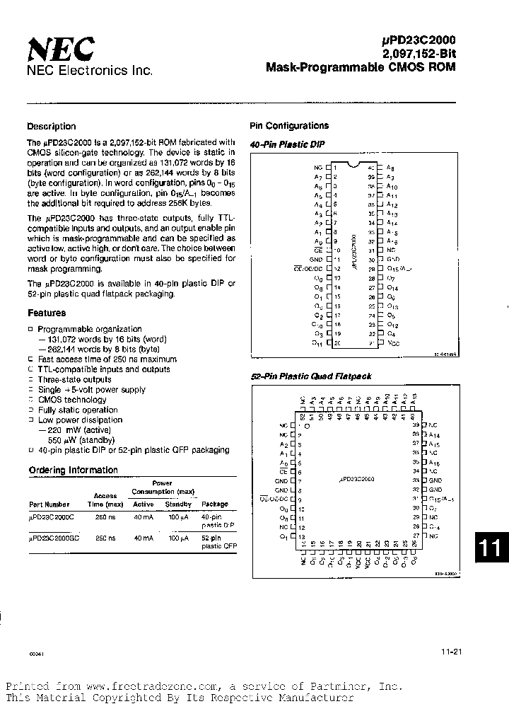 UPD23C2000_258247.PDF Datasheet