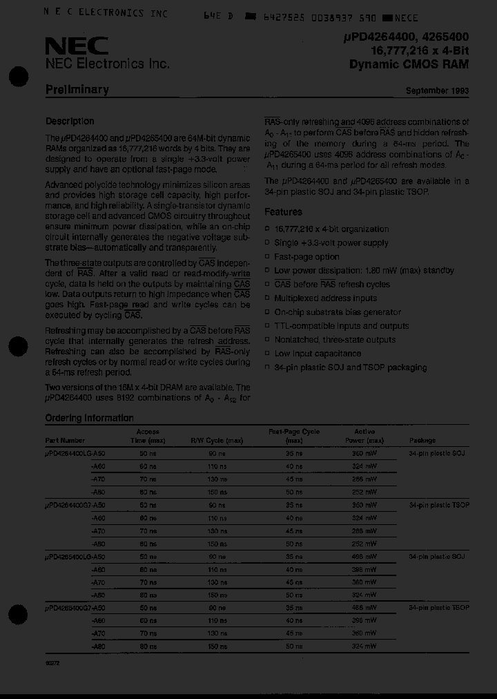 UPD4265400G7-A50_220938.PDF Datasheet