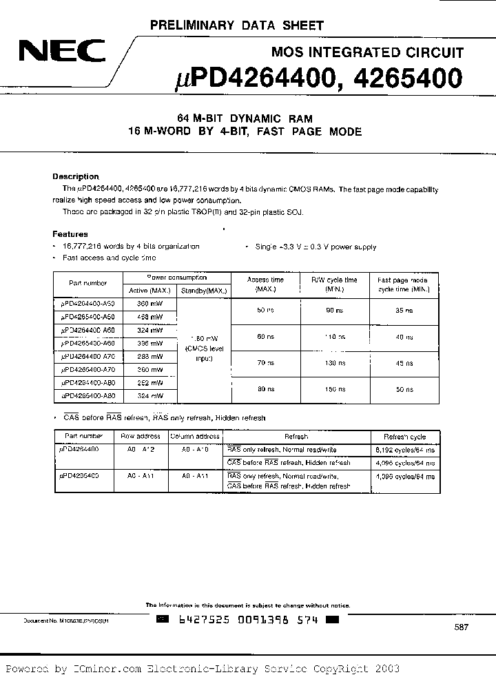 UPD4265400G5-A50_220934.PDF Datasheet