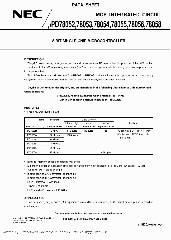 UPD78053GC-XXX-8BT_201460.PDF Datasheet