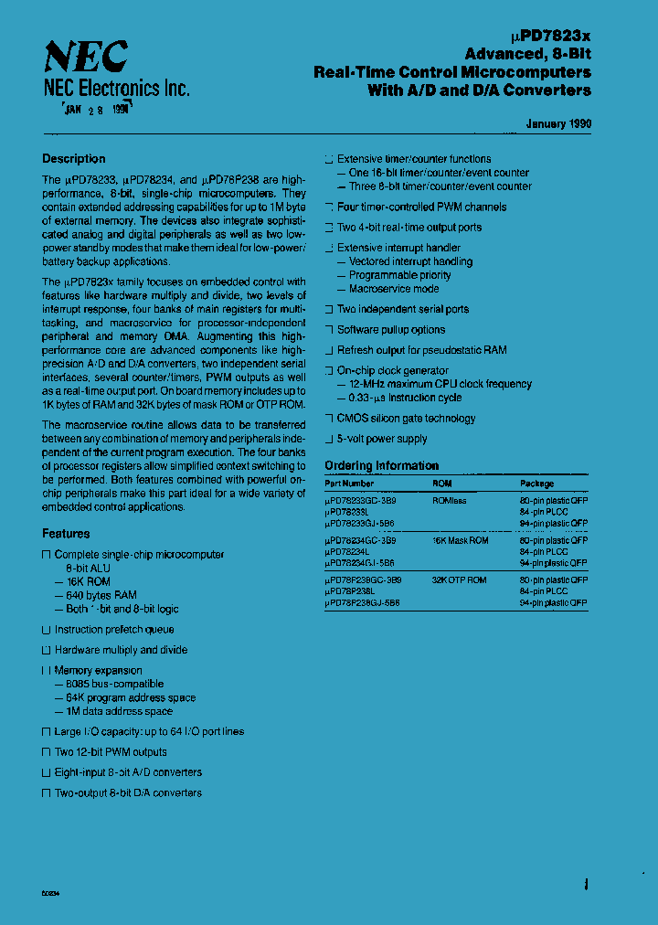 UPD78233L_217120.PDF Datasheet