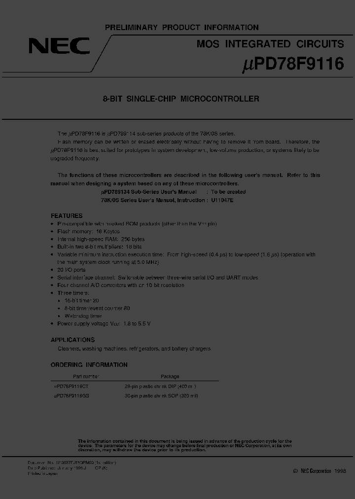 UPD78F9116CT_202563.PDF Datasheet