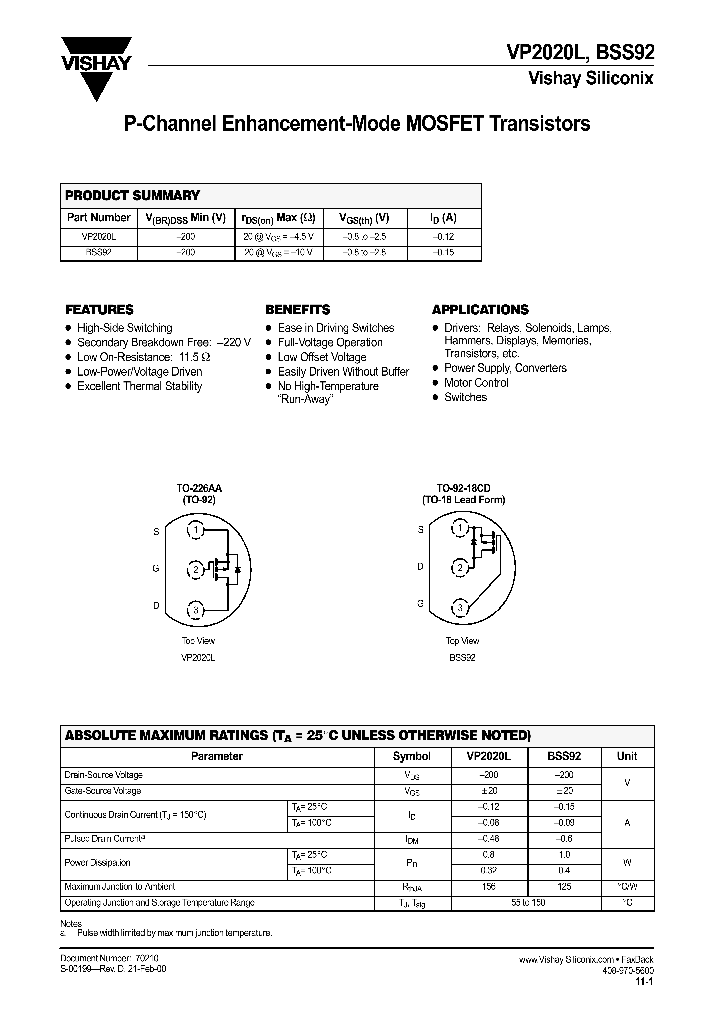 VP2020L_285117.PDF Datasheet
