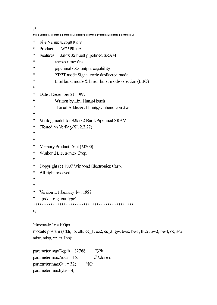 W25P010A_255823.PDF Datasheet