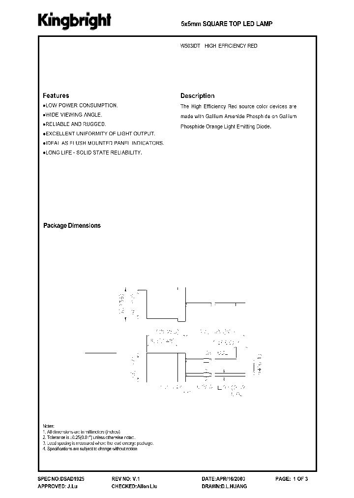 W503IDT_273060.PDF Datasheet