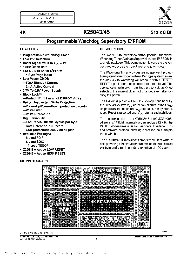 X25045V-27NBSP_282883.PDF Datasheet