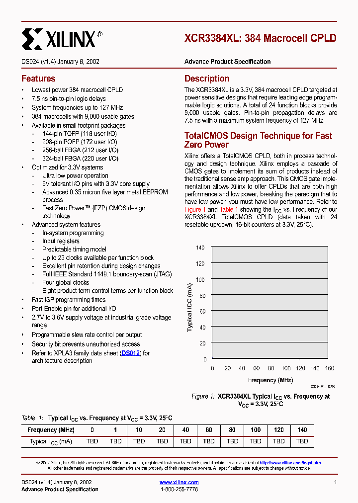 XCR3384XL_282609.PDF Datasheet