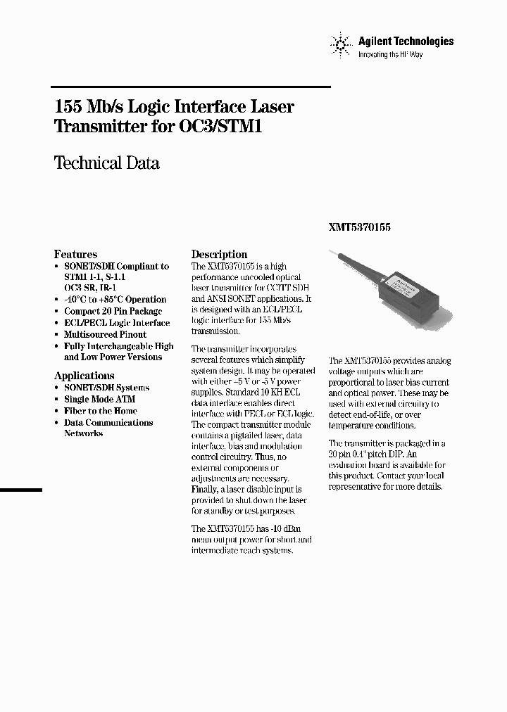 XMT5370B15_303663.PDF Datasheet