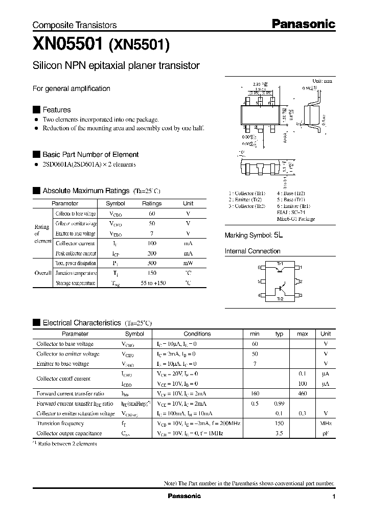 XN05501_285058.PDF Datasheet