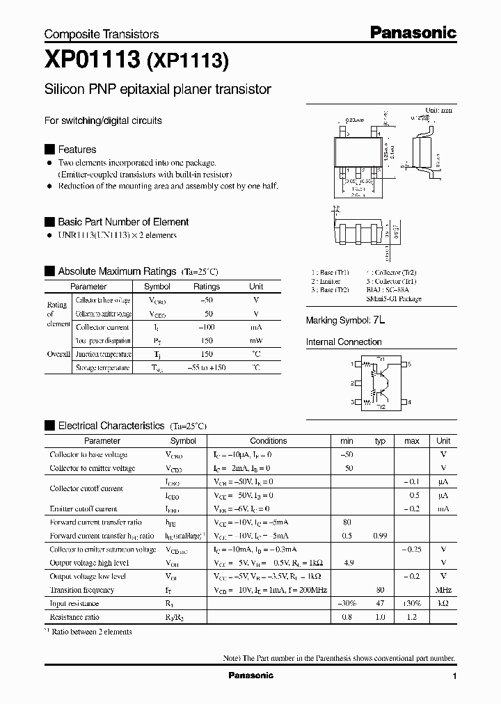 XP01113_286028.PDF Datasheet