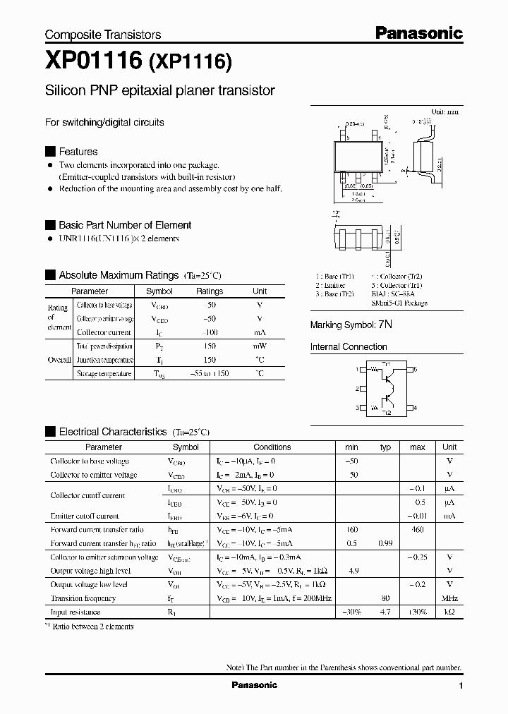 XP01116_290864.PDF Datasheet
