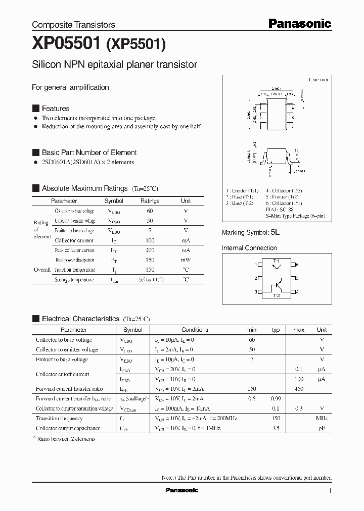 XP5501_285053.PDF Datasheet