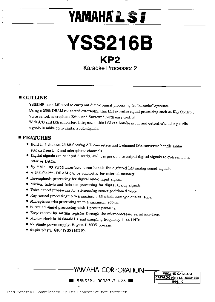 YSS216B-F_217590.PDF Datasheet