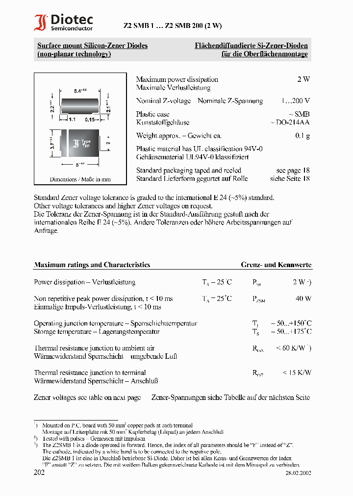 Z2SMB110_269499.PDF Datasheet