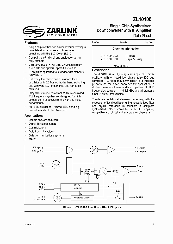 ZL10100_283482.PDF Datasheet