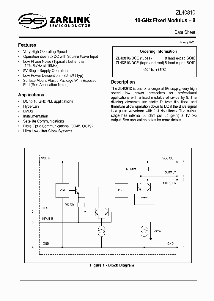 ZL40810_284789.PDF Datasheet