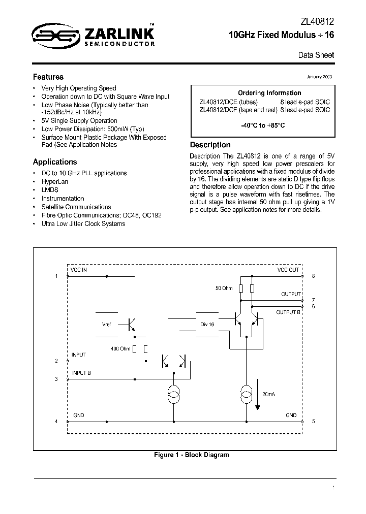 ZL40812_284788.PDF Datasheet