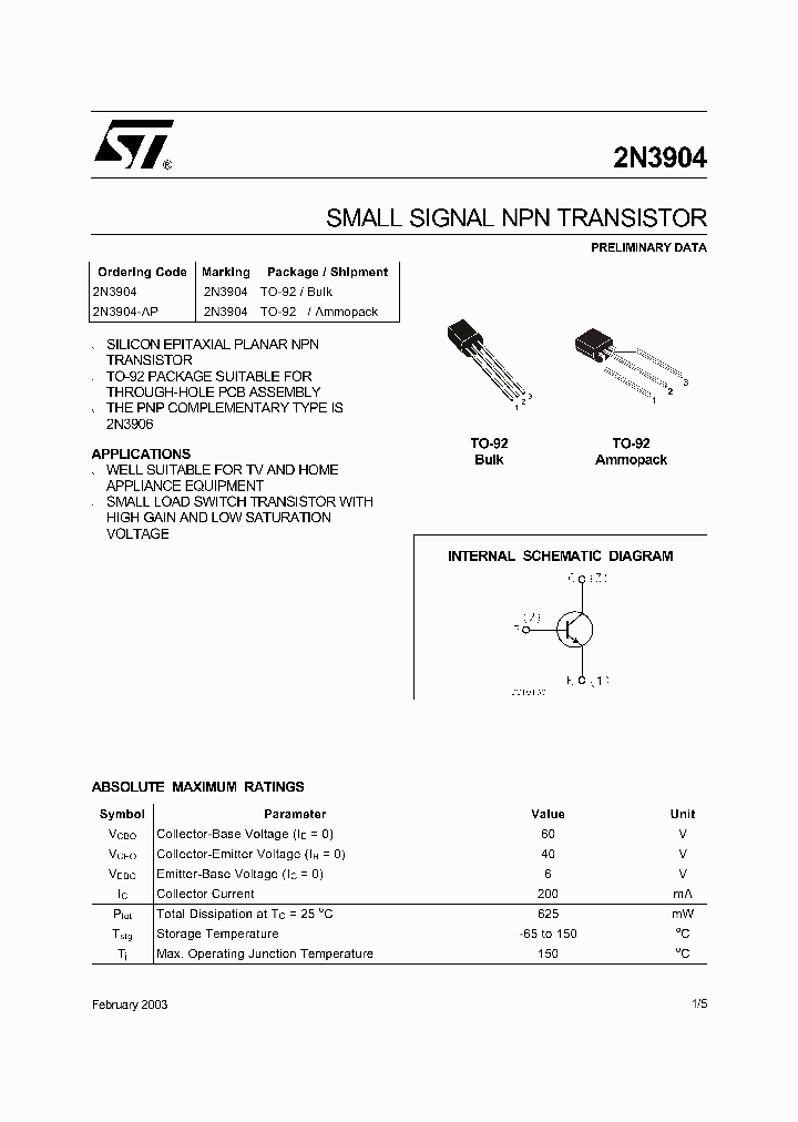 2N3904-AP_260664.PDF Datasheet