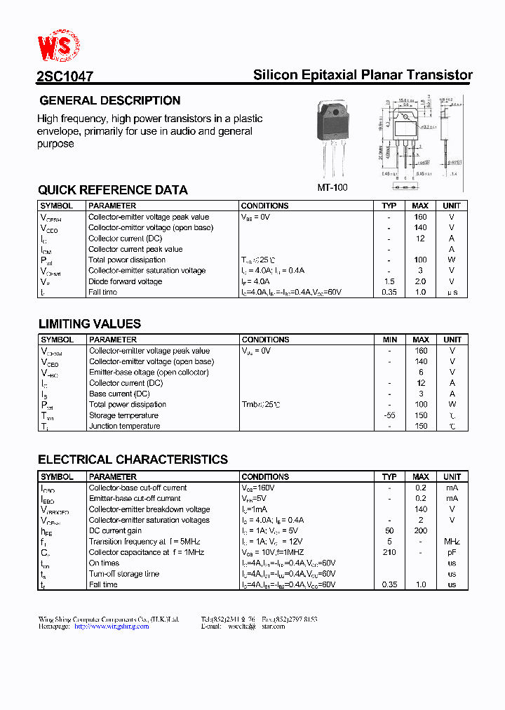 2SC1047_204256.PDF Datasheet