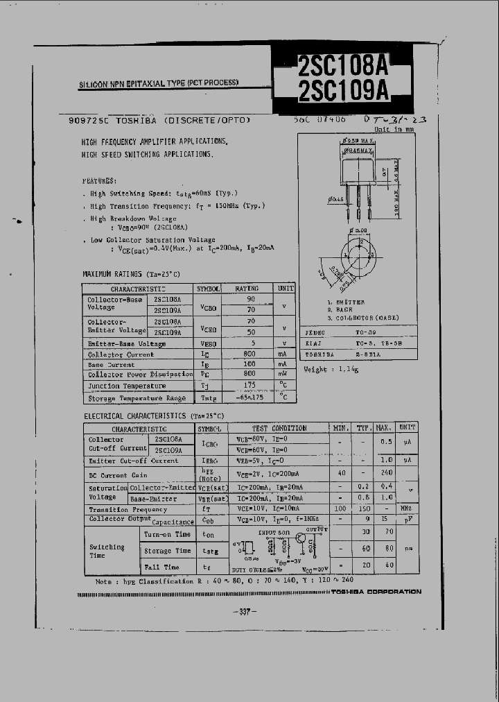 2SC108A_204265.PDF Datasheet