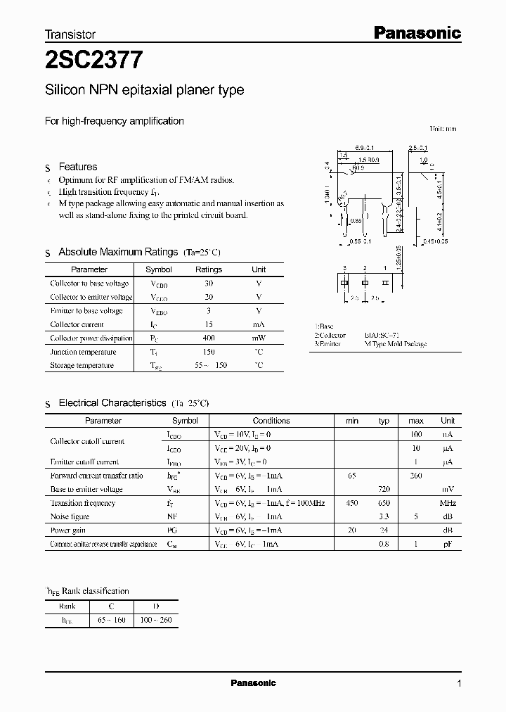 2SC2377_252941.PDF Datasheet