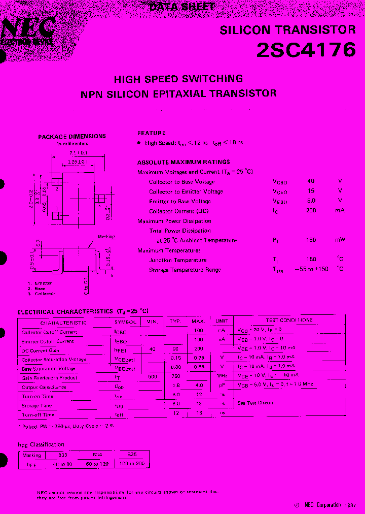 2SC4176_211061.PDF Datasheet
