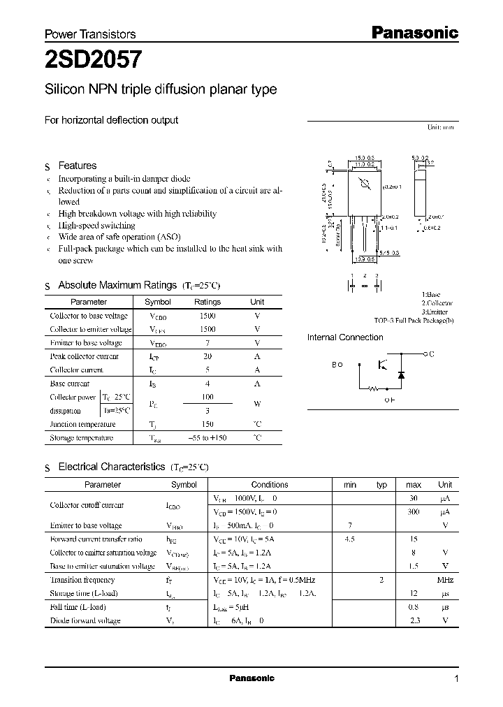 2SD2057_239325.PDF Datasheet
