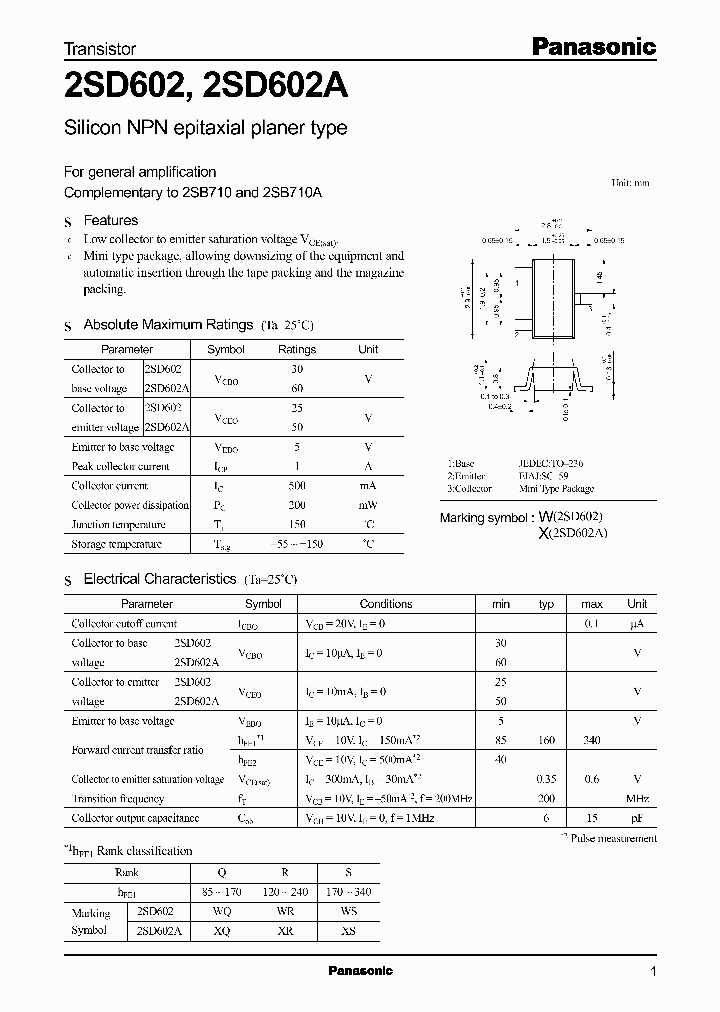2SD602_261308.PDF Datasheet