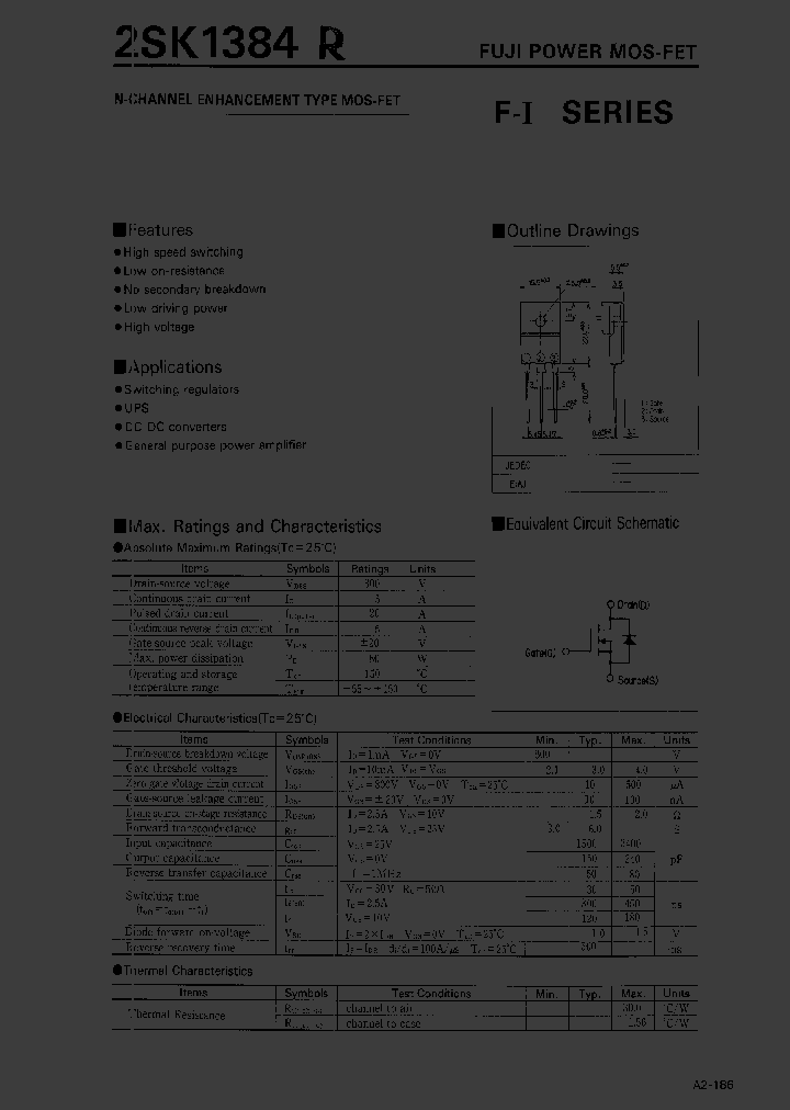 2SK1384_269595.PDF Datasheet
