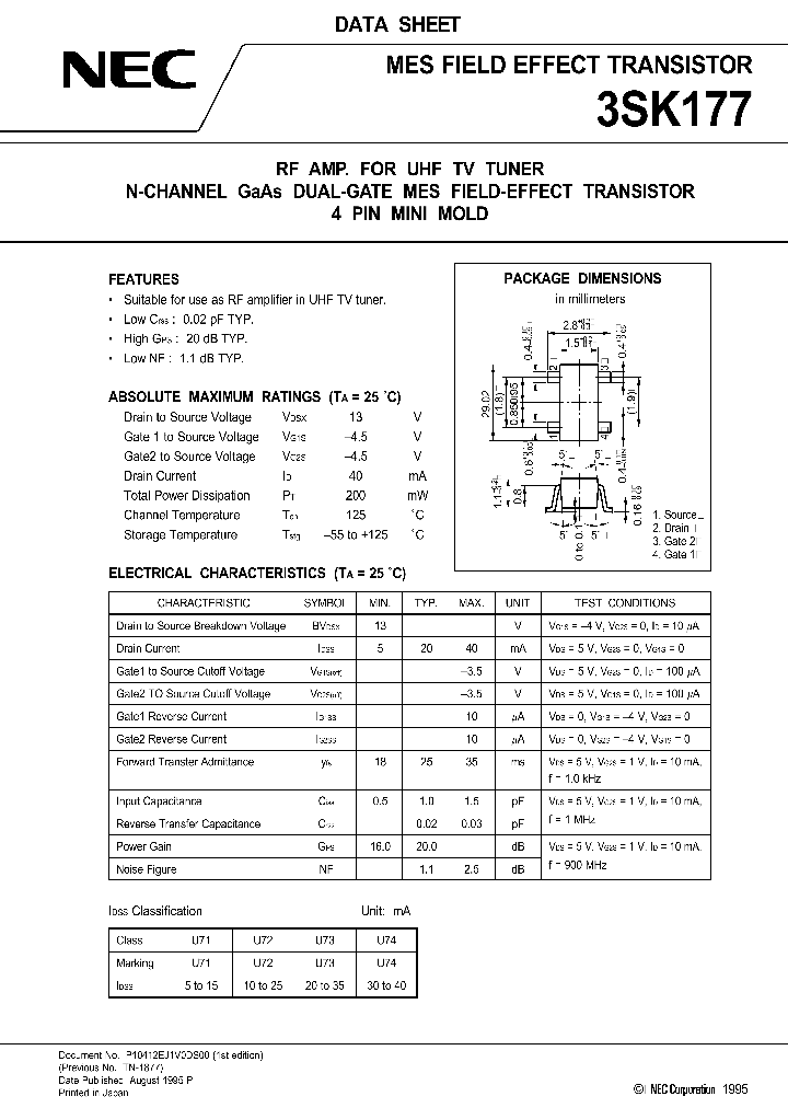 3SK177_266741.PDF Datasheet