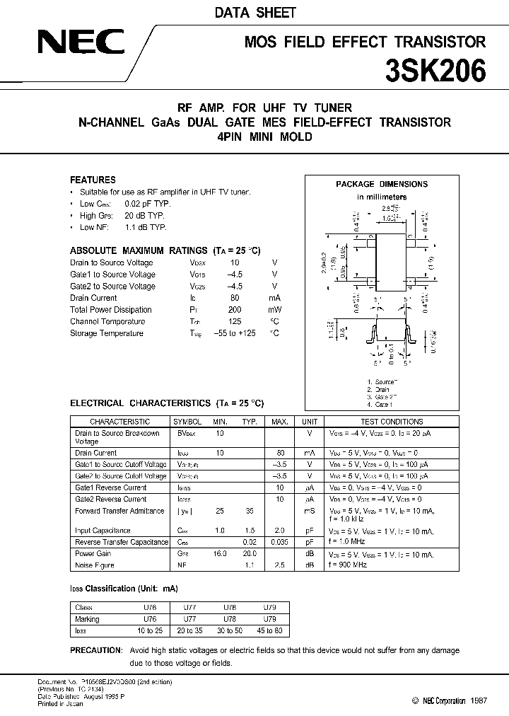 3SK206_204473.PDF Datasheet