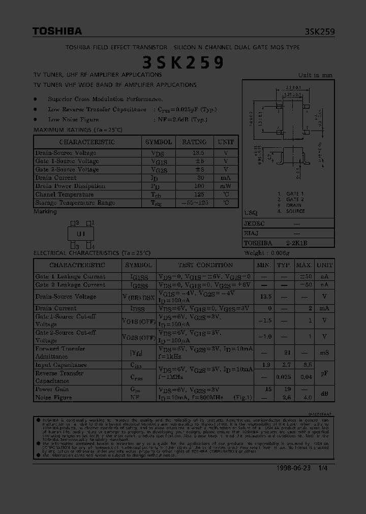 3SK259_204492.PDF Datasheet