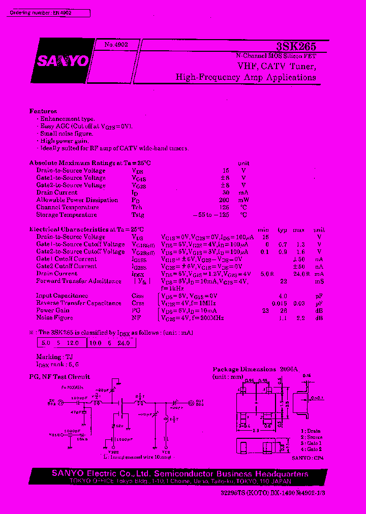 3SK265_204496.PDF Datasheet